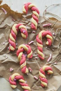 Candy Cane Cookies - Piparminttukeksit