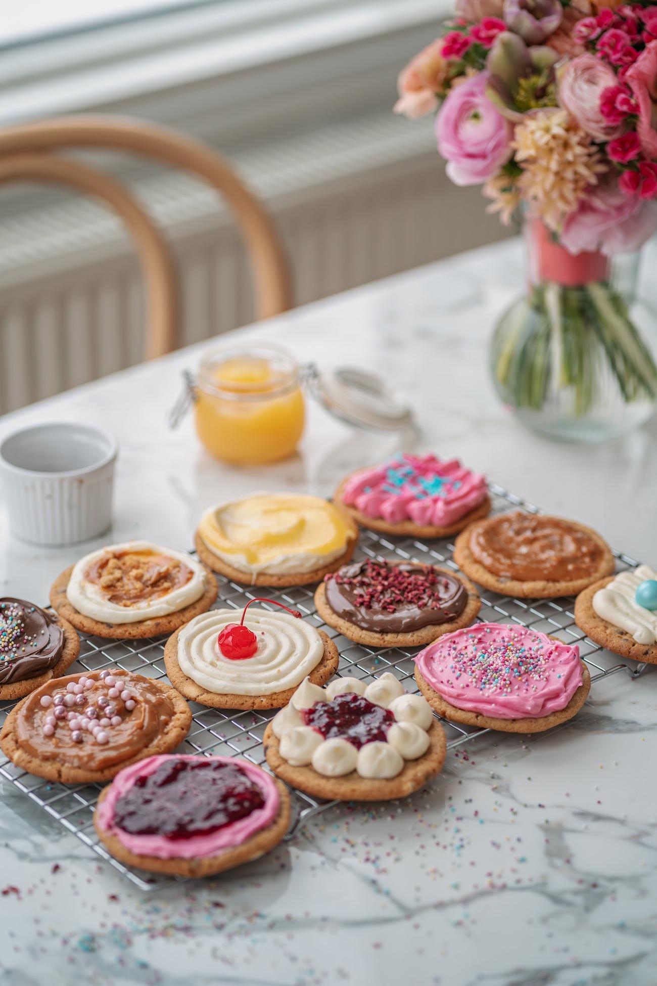 Crumble Cookies - Kuorrutetut keksit
