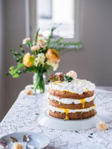 Pääsiäisen Mango-Passion Naked Cake (G)