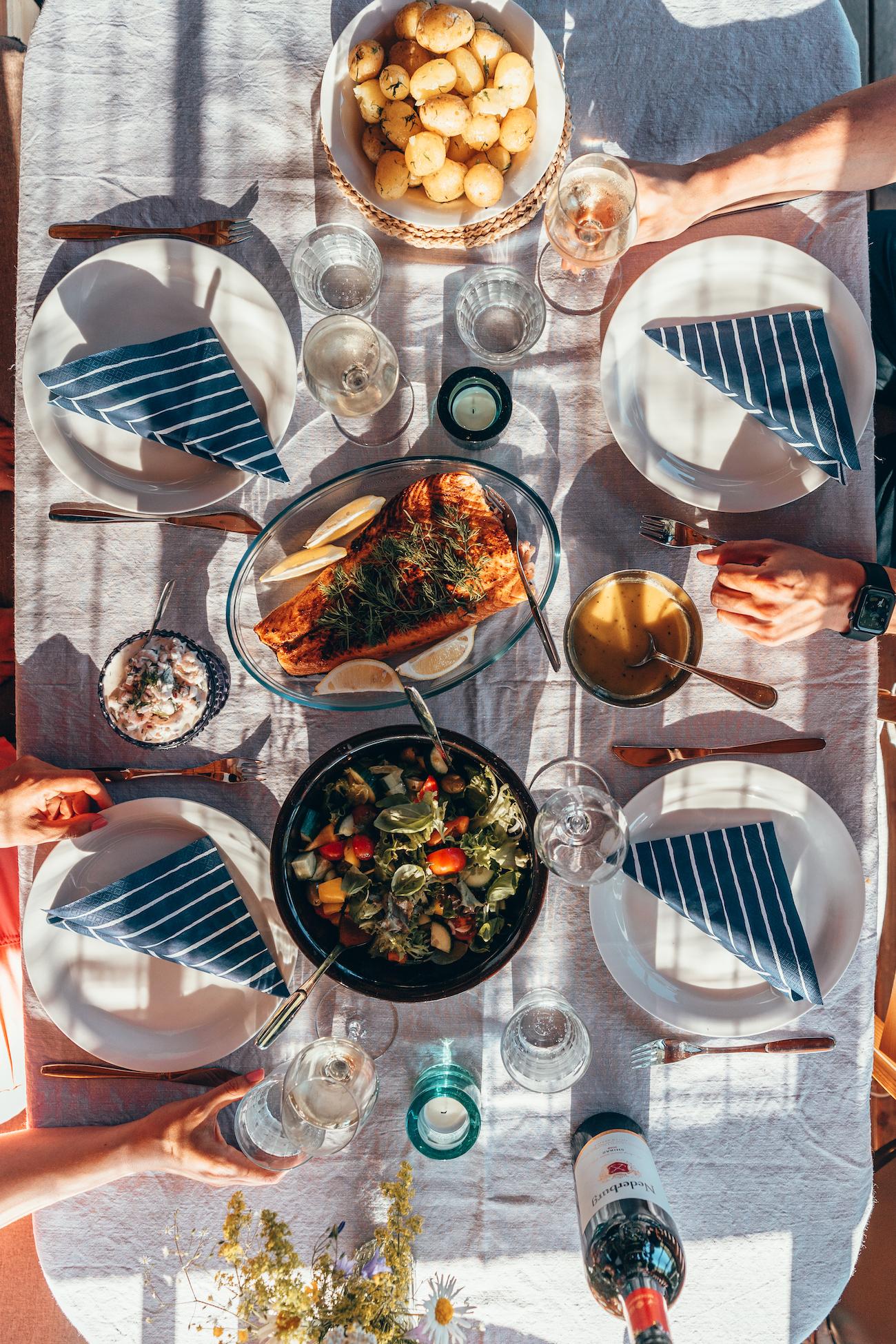 Helppo ja herkullinen mökkimenu