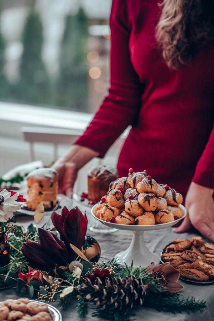 Helppo Tuulihattutorni - Croquembouche