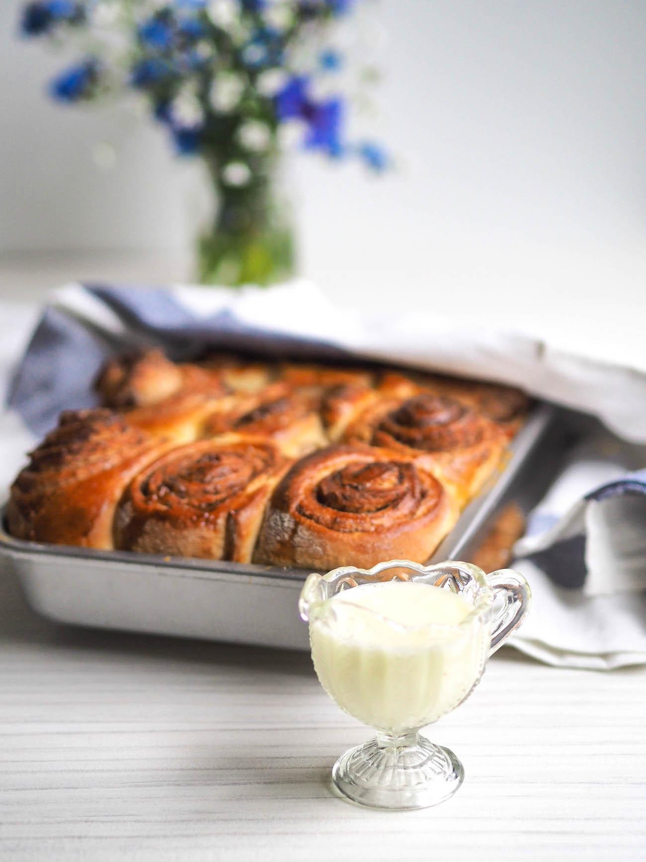 Mehevät Kanelipullat - Cinnamon Rolls