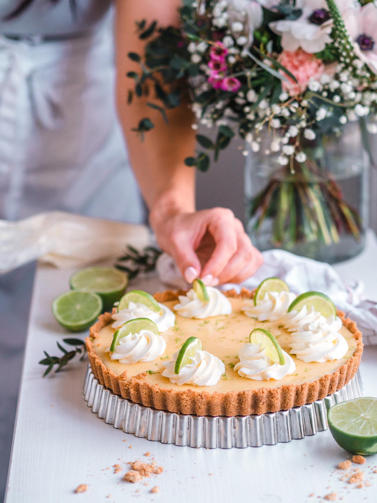 Key Lime Pie - Helppo Limepiiras (G)