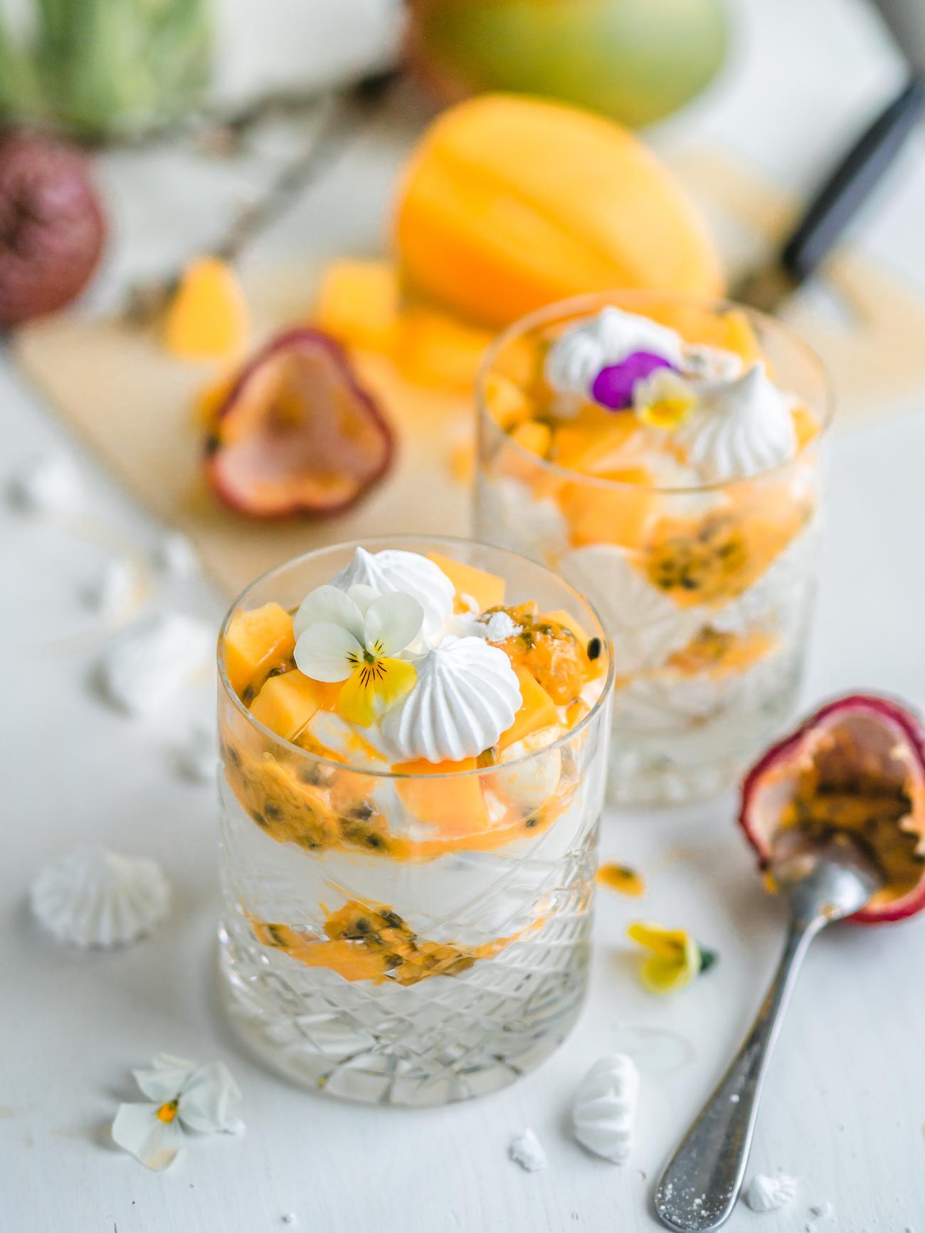 Helppo Mango-passiontrifle (G)