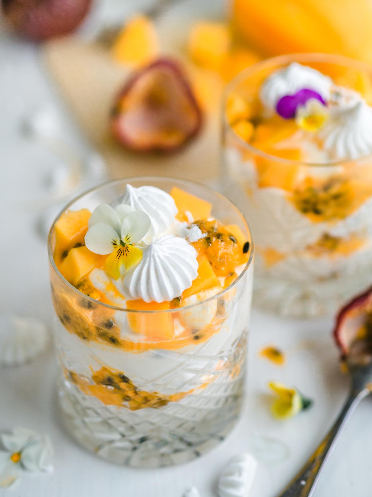 Helppo Mango-passiontrifle (G)