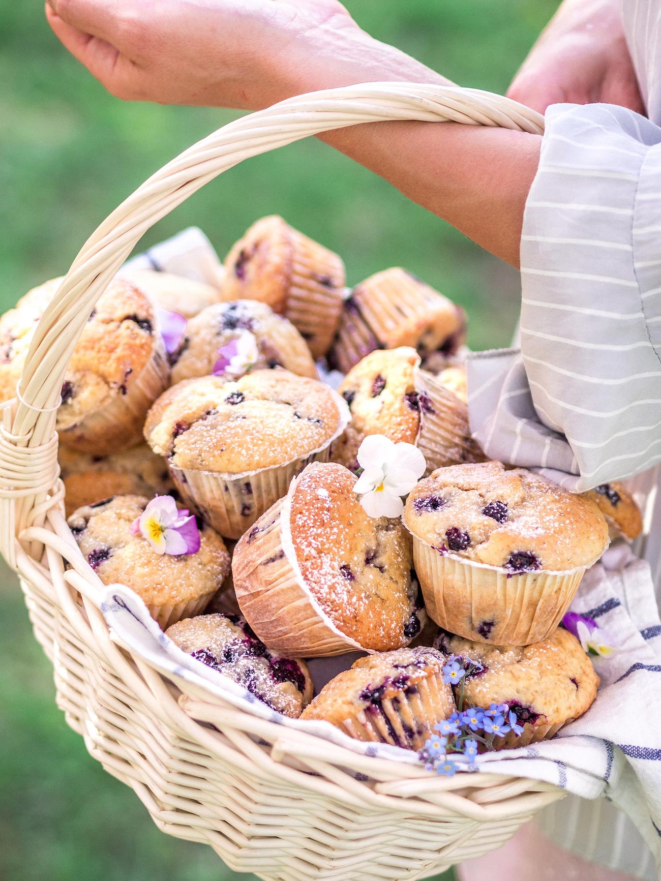 Parhaat Mustikkamuffinssit