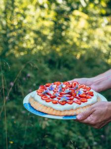 Mansikkatorttu onnistuu myös gluteenittomasti