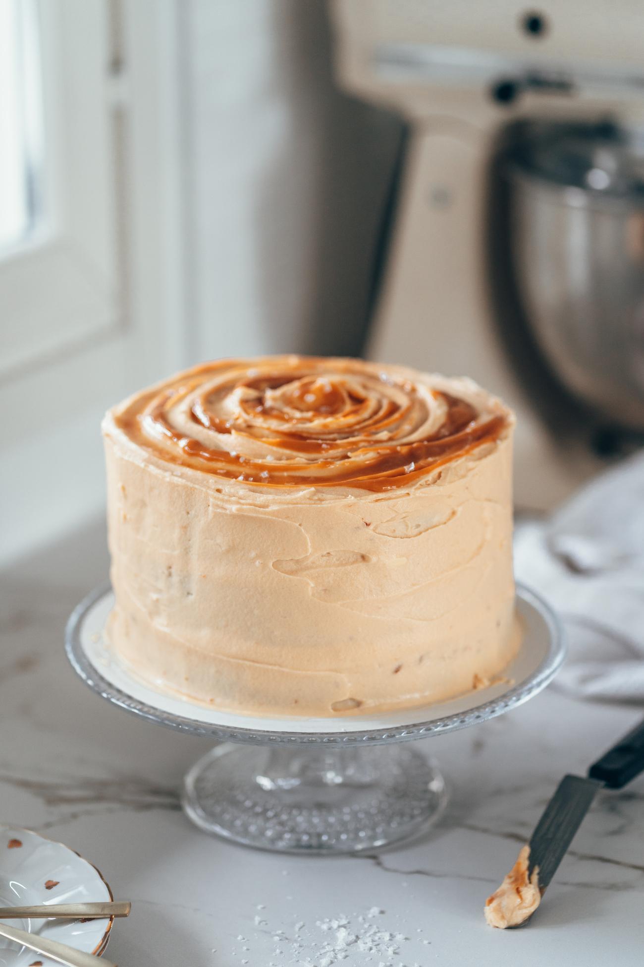 Salted Caramel Täytekakku