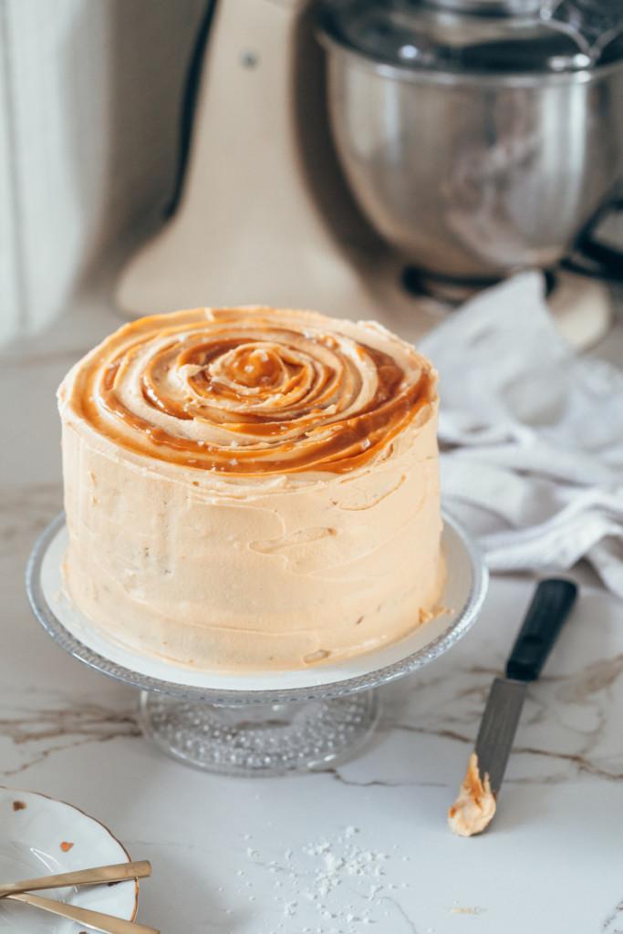 Salted Caramel Täytekakku
